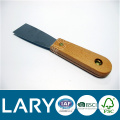 (8510) wall paper long handle stainless steel scraper with wooden handle